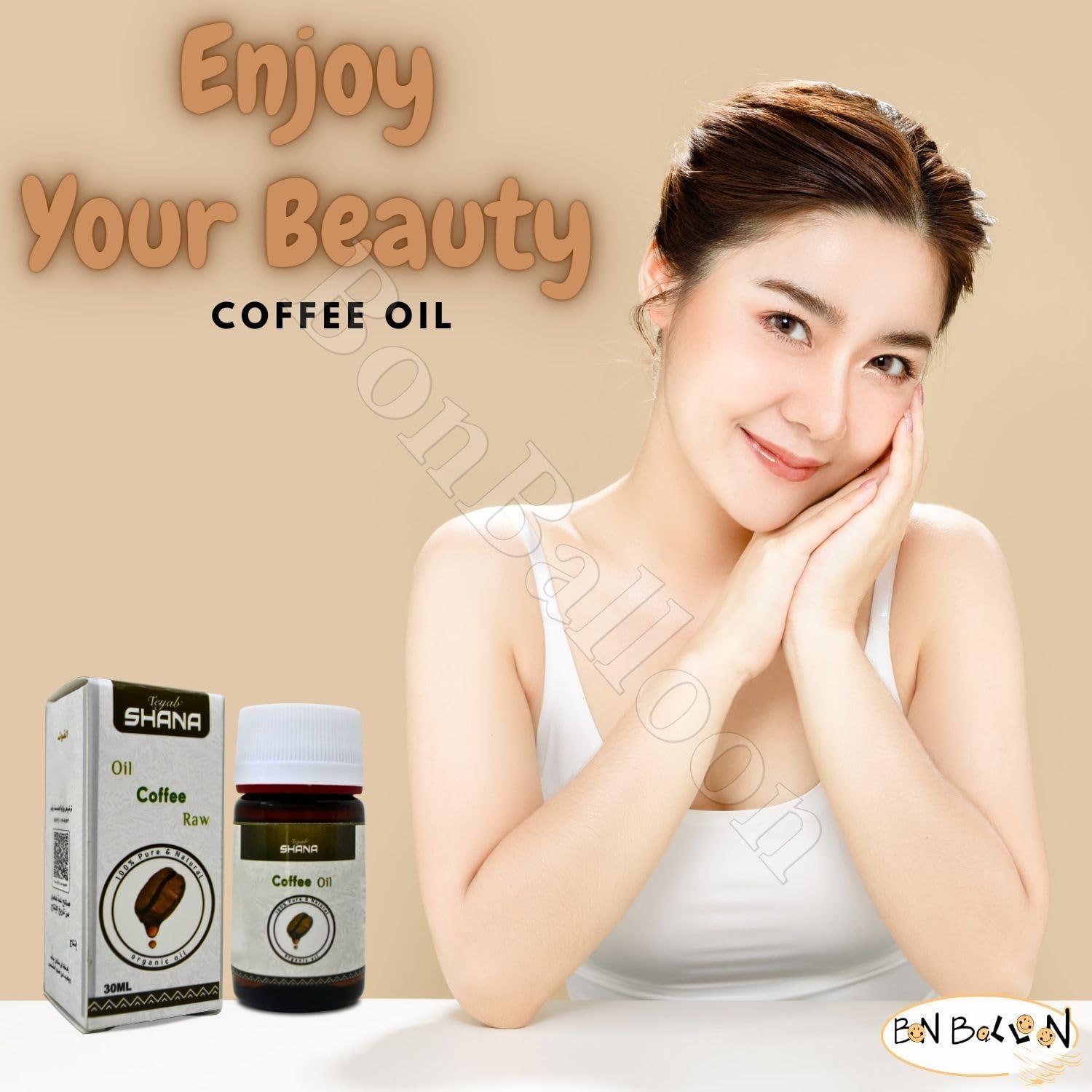 Aceite de Café Shana 100% Natural 30 ml - Piel y Cabello