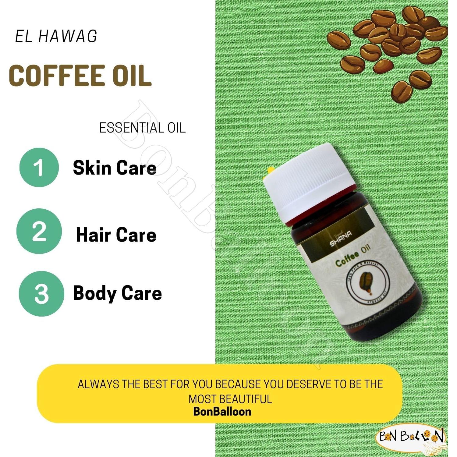 Aceite de Café Shana 100% Natural 30 ml - Piel y Cabello