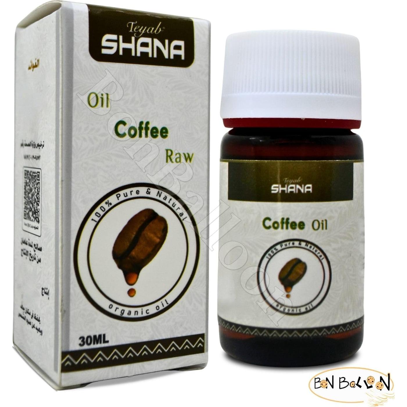 Aceite de Café Shana 100% Natural 30 ml - Piel y Cabello