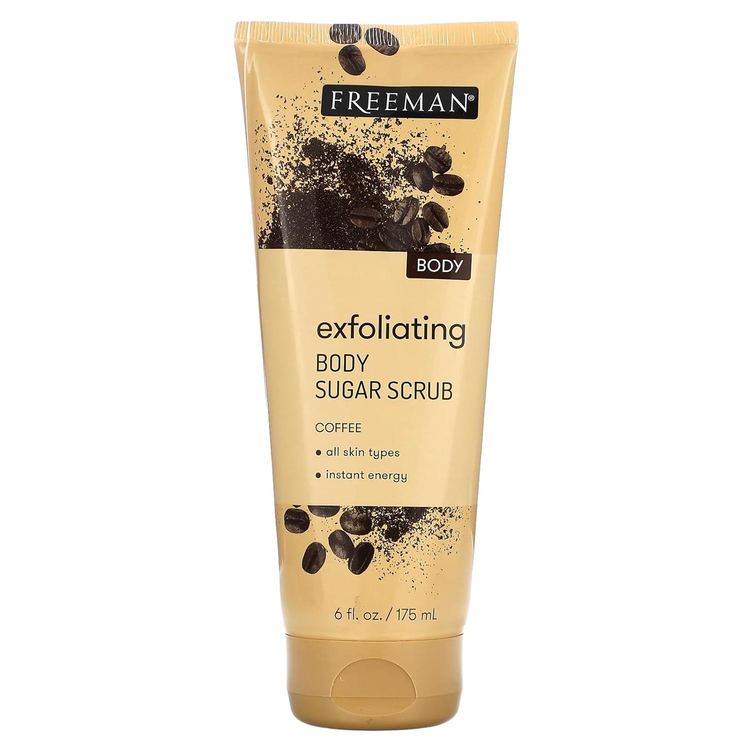 Exfoliante Corporal Freeman de Azúcar y Café 170 g