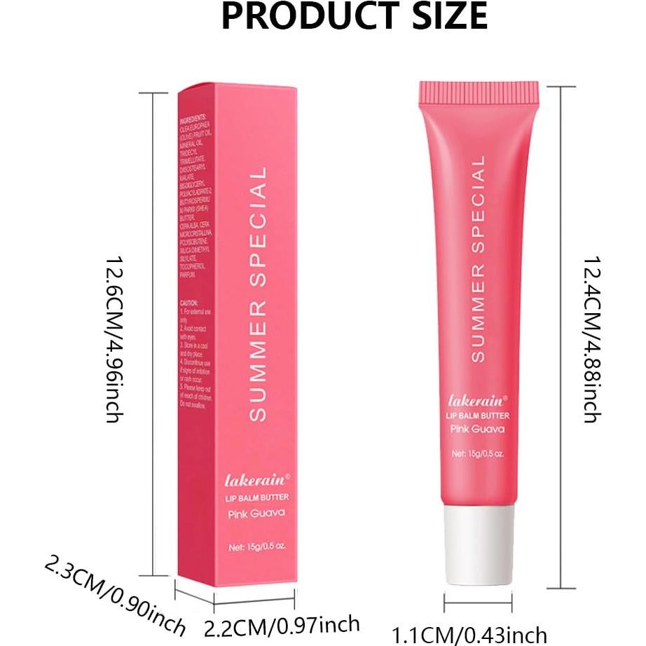 Bálsamo Labial Vegano FeiCuiYun 14.79ml Guayaba Rosa Hidratante