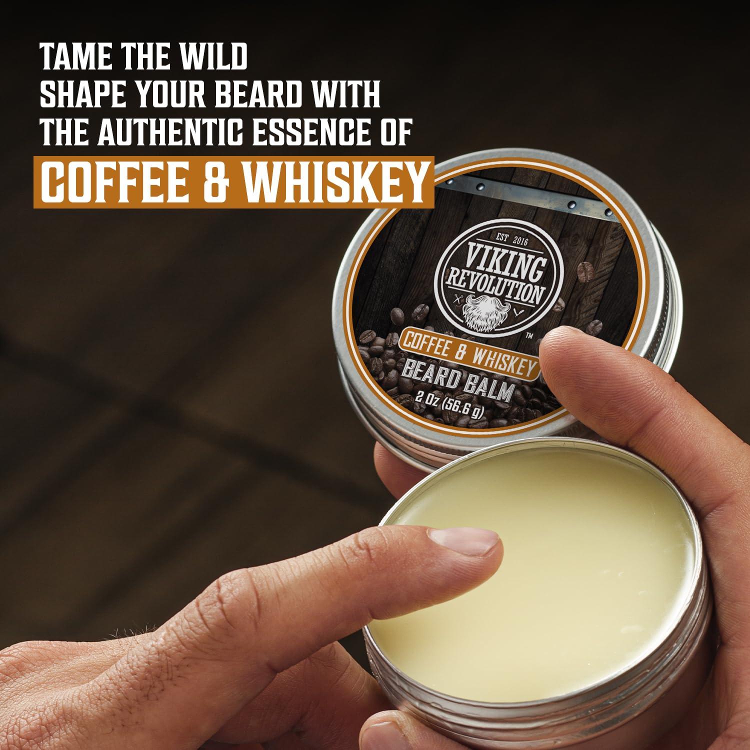 Kit de Cuidado de Barba Viking Revolution - Bálsamo 56.7g + Aceite 29.6ml