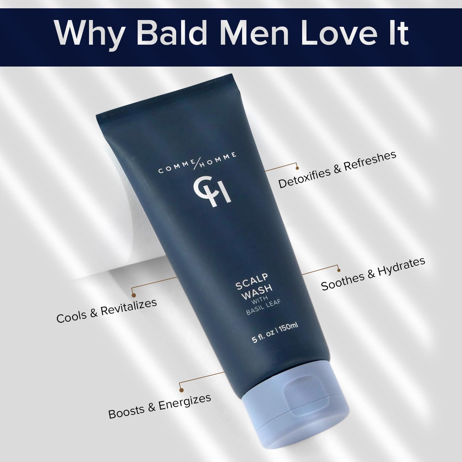 Comme Homme Lavado Hidratante Cuero Cabelludo 150 ml