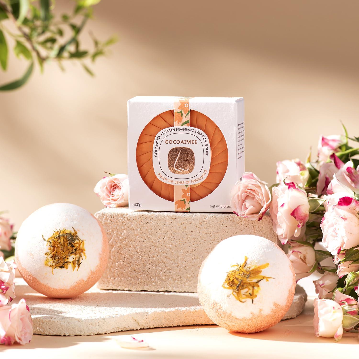 Set de Regalo Spa Naranja ComboJoy - 10 Piezas para Mujeres