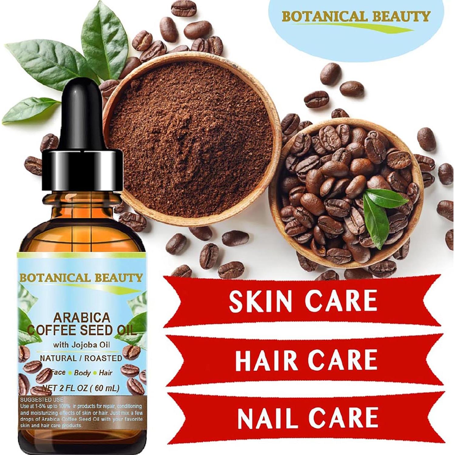 Aceite de Semilla de Café Arábica 100% Puro Belleza Botánica 30 ml