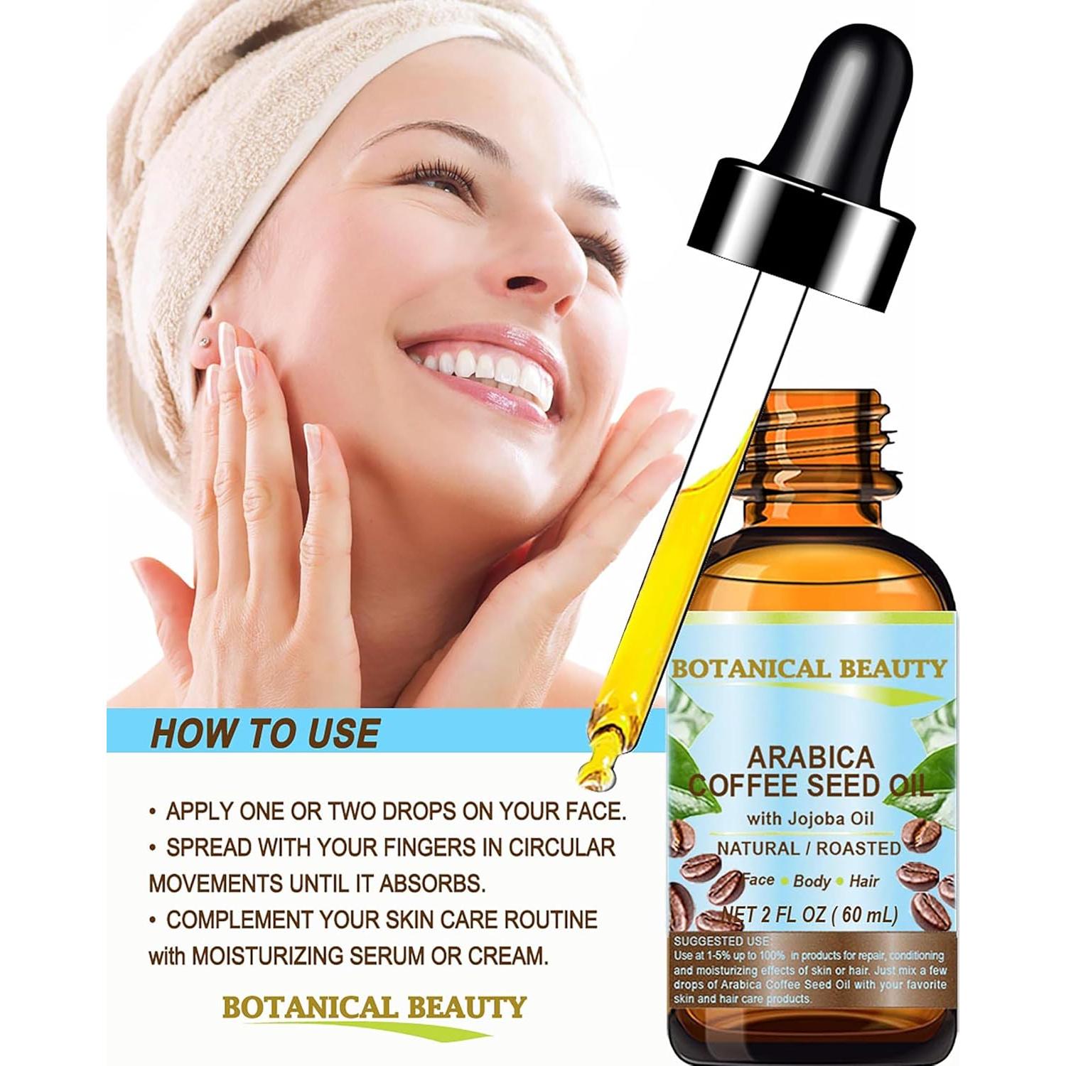 Aceite de Semilla de Café Arábica 100% Puro Belleza Botánica 30 ml