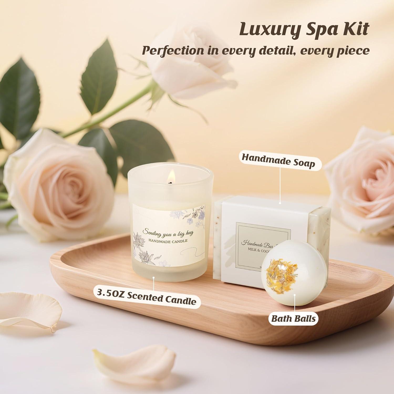 Set de Regalo de Spa y Cuidado Personal ENVTEK - 11 Artículos