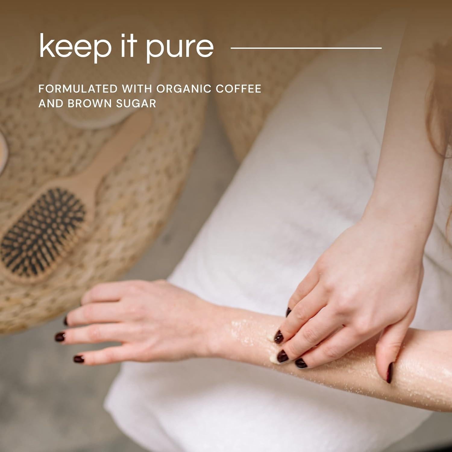 Exfoliante Corporal Biomiracle de Café y Azúcar Moreno 170g