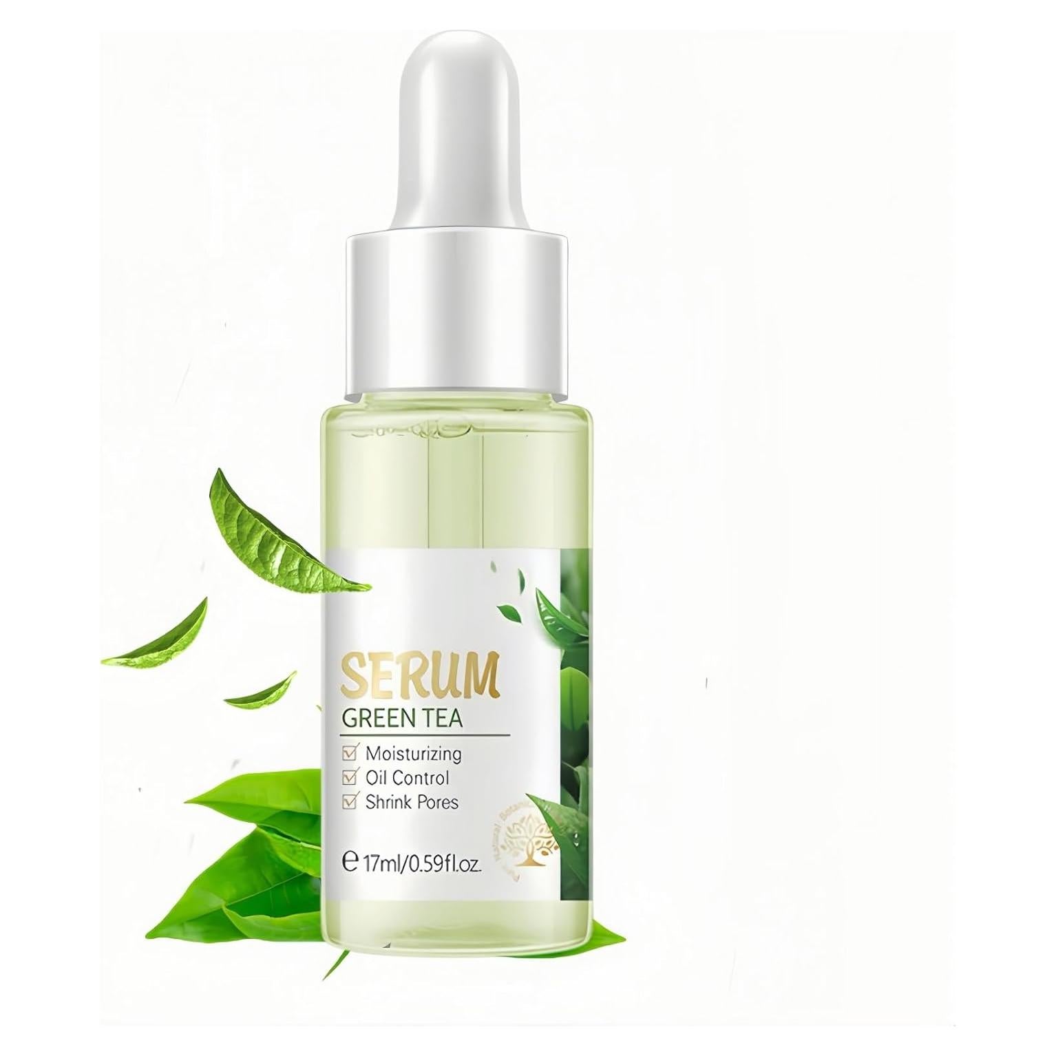 Tónico Facial de Té Verde DTTLYKSYBHJ - Hidratante y Antienvejecimiento 17ml