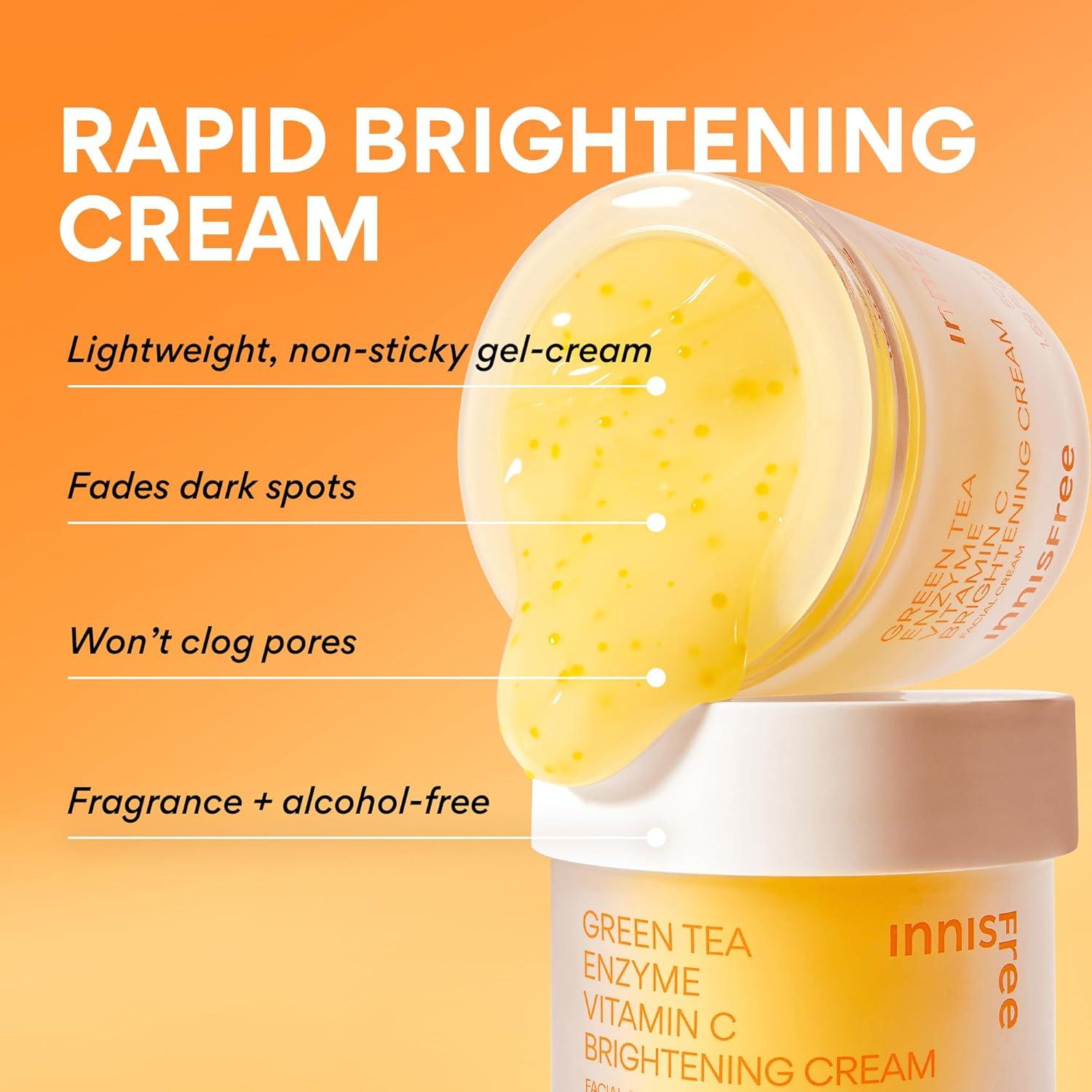 Crema Iluminadora de Vitamina C innisfree 50ml - Hidratante Facial
