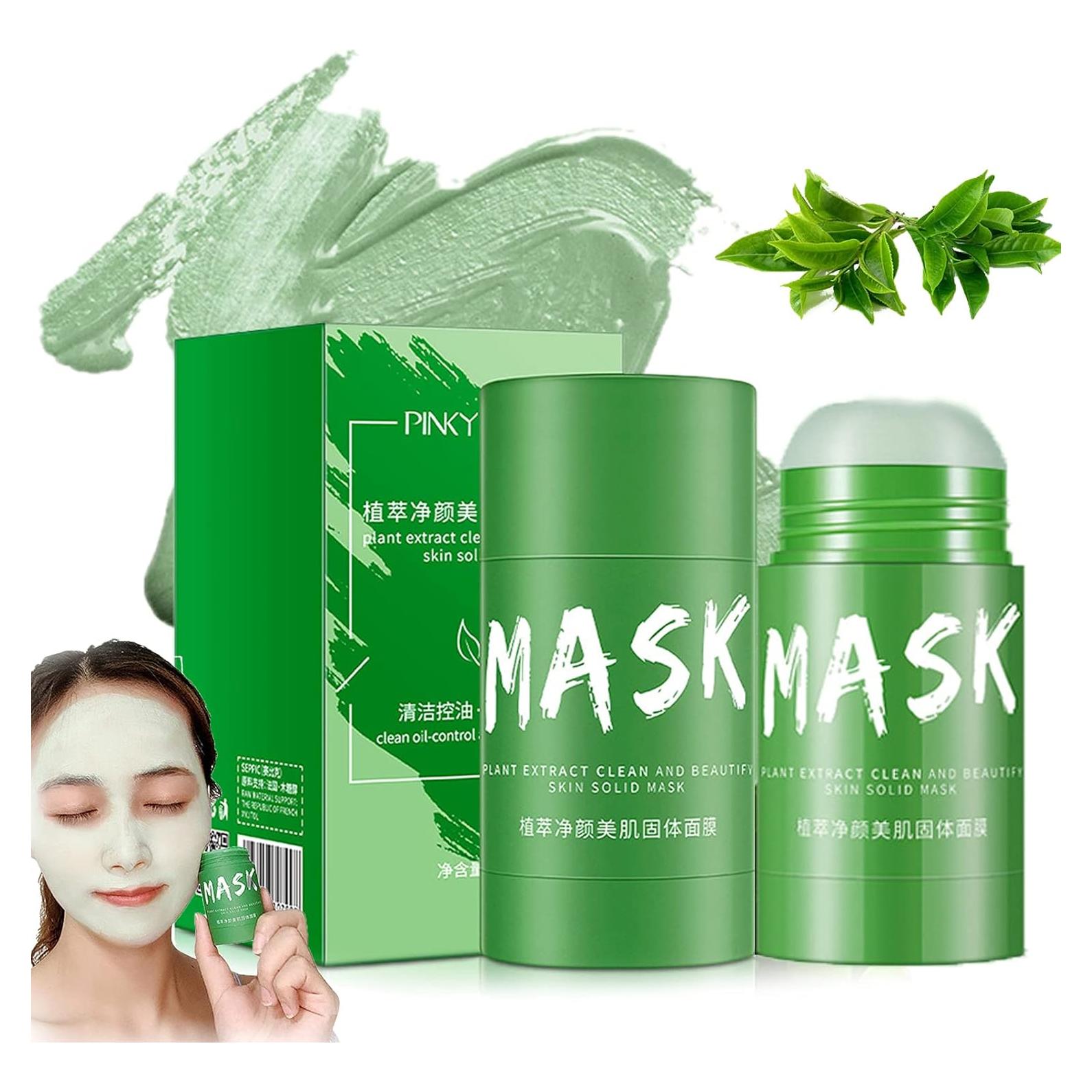Mascarilla Facial Purificante de Arcilla de Té Verde 90g