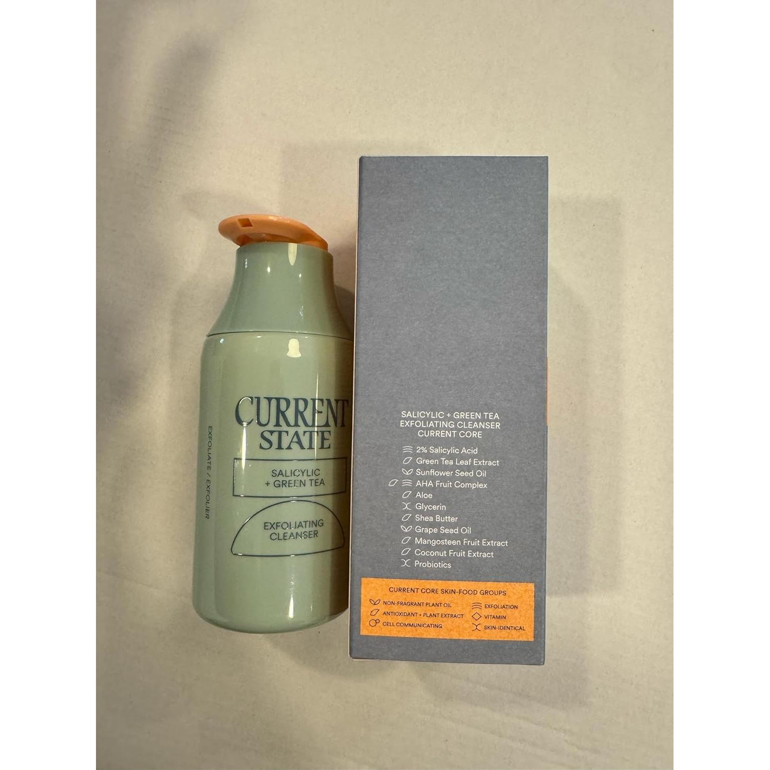 Limpiador Exfoliante Facial Current State 151.4 ml - Ácido Salicílico 2% y Té Verde