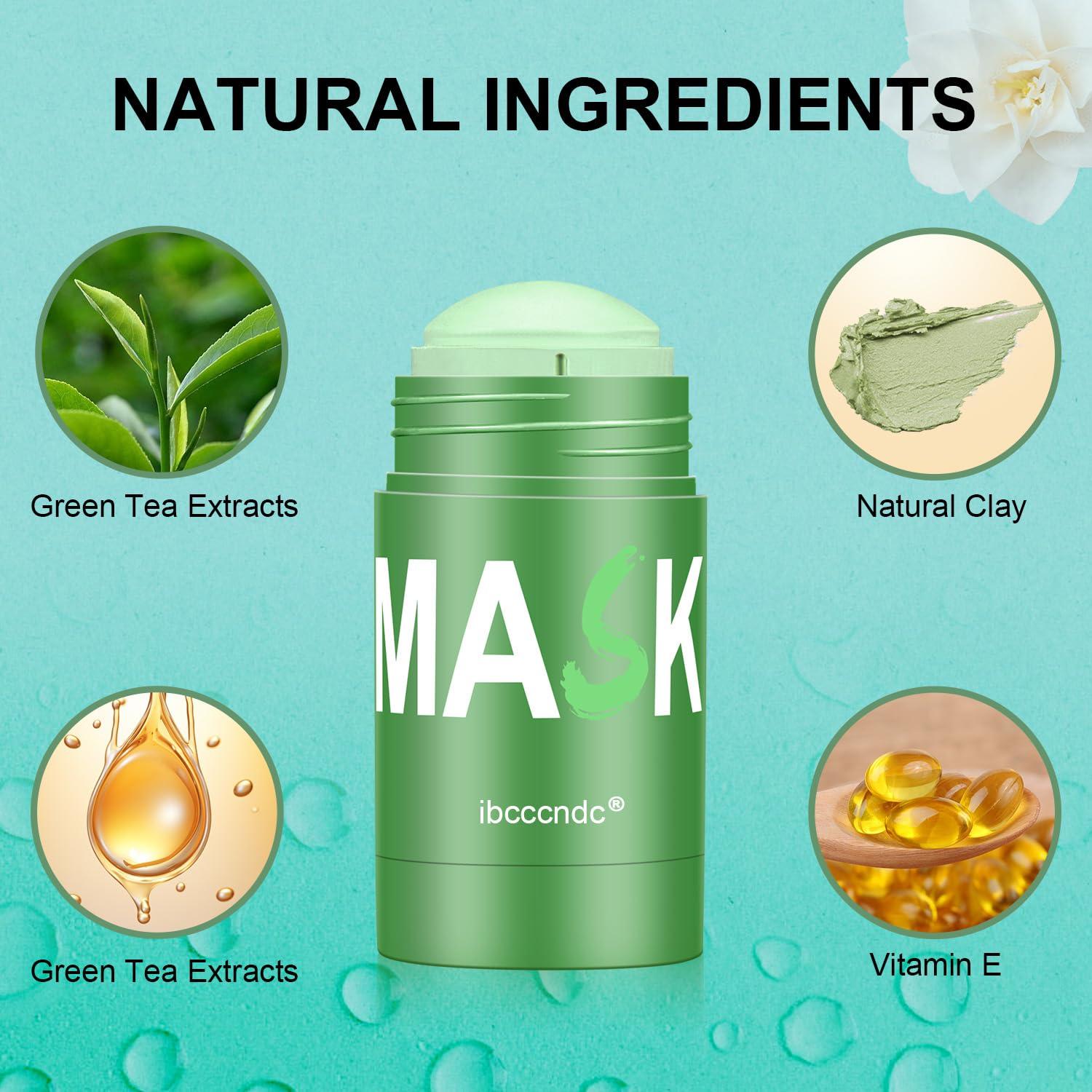 Mascarilla Limpiadora Profunda de Té Verde Lisara 2PCS 40.5g