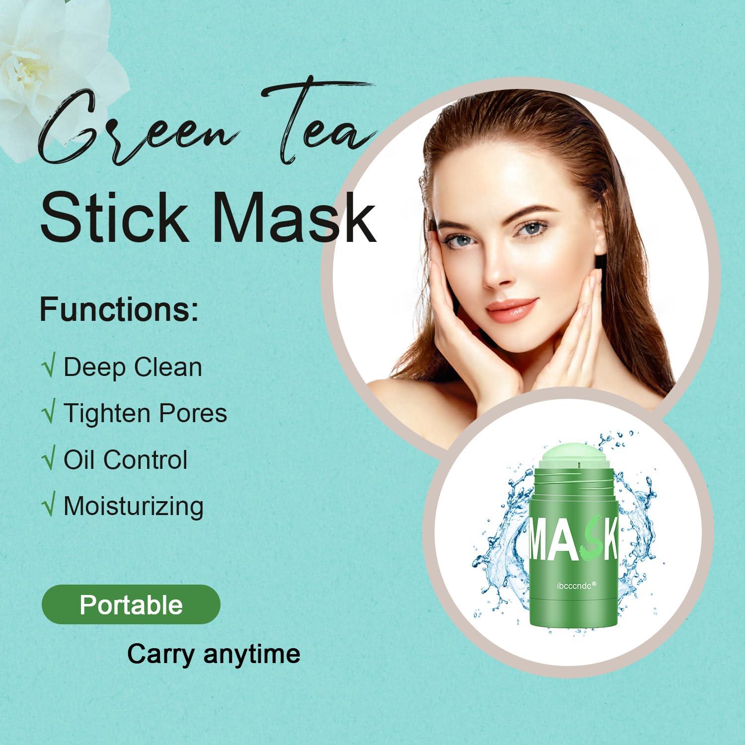 Mascarilla Limpiadora Profunda de Té Verde Lisara 2PCS 40.5g