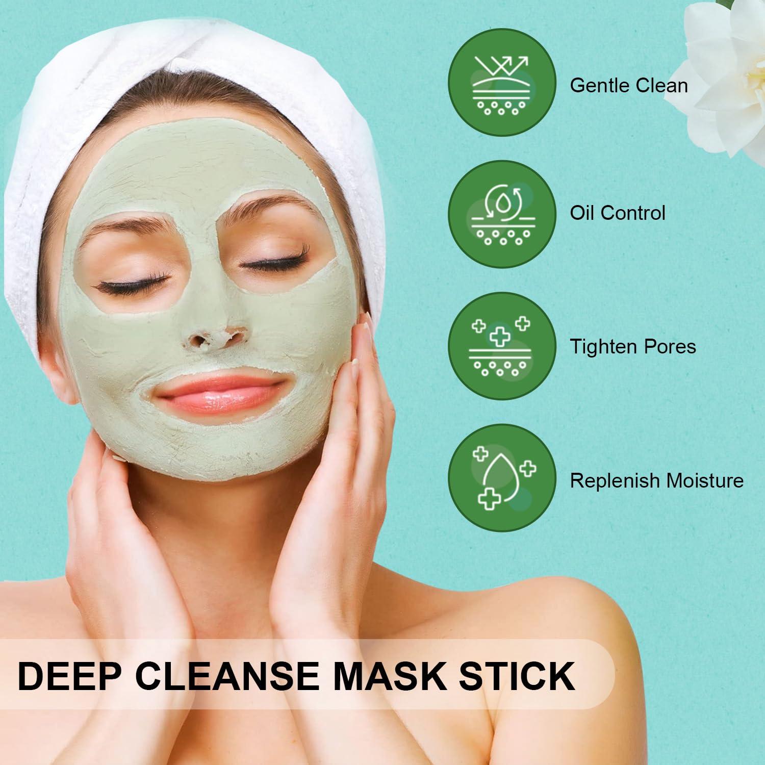 Mascarilla Limpiadora Profunda de Té Verde Lisara 2PCS 40.5g