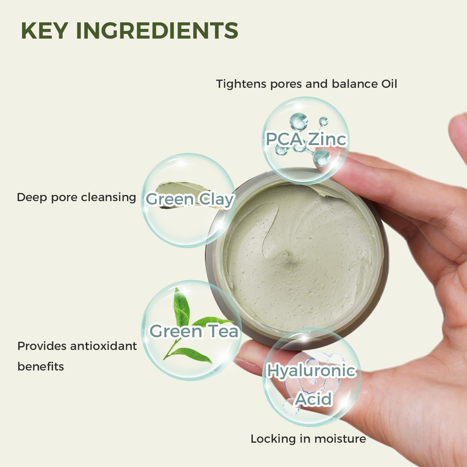 Mascarilla Purificante de Té Verde Chando Himalaya 207 ml