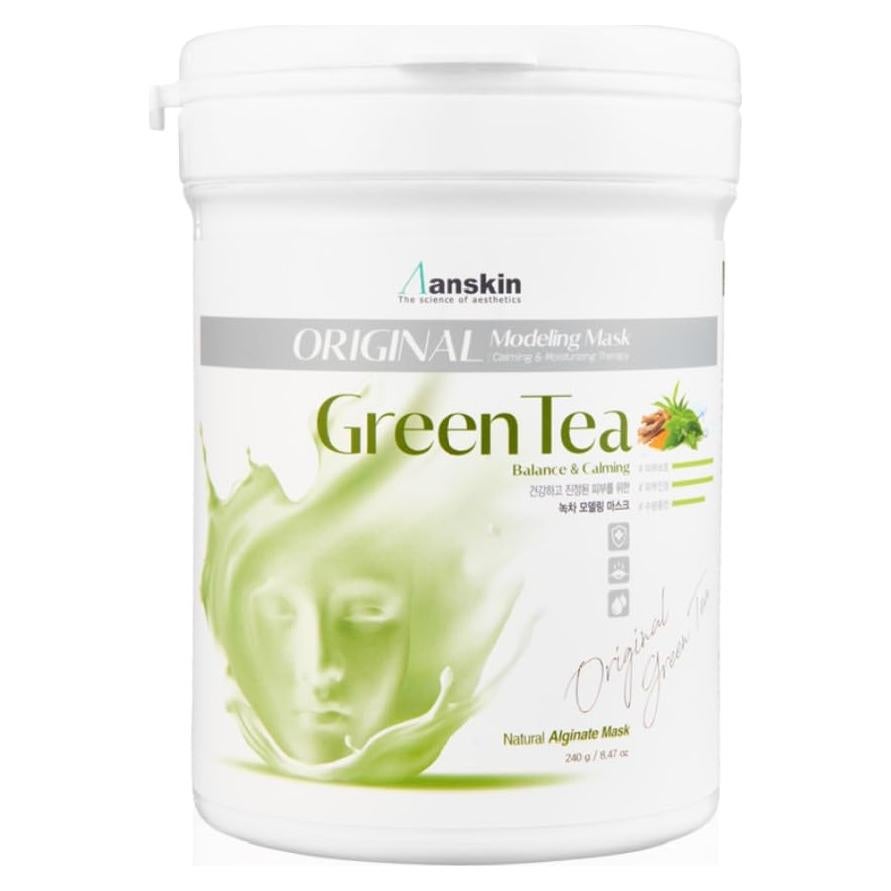 Máscara de Modelado Anskin 240g - Té Verde Hidratante