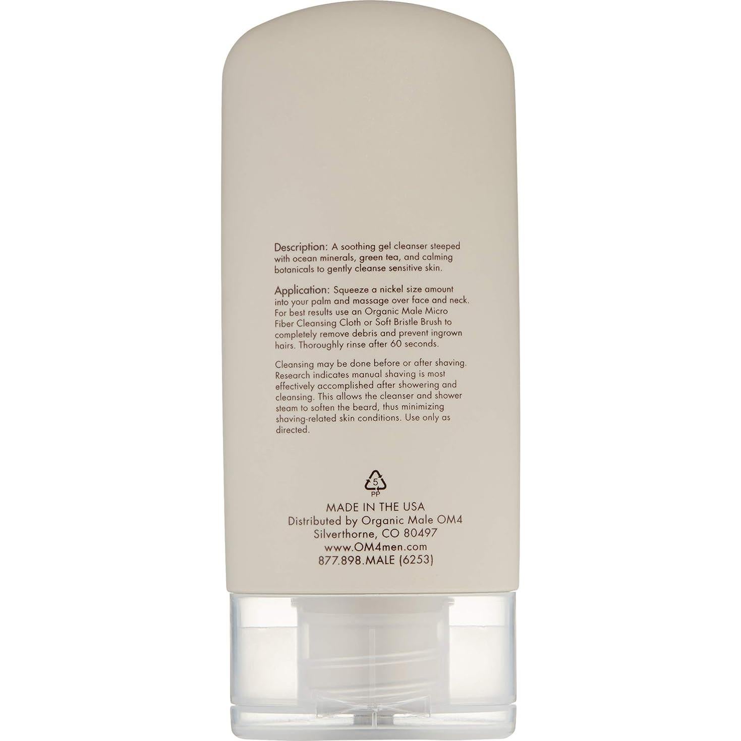 Gel Limpiador Orgánico OM4 para Piel Sensible - 142g