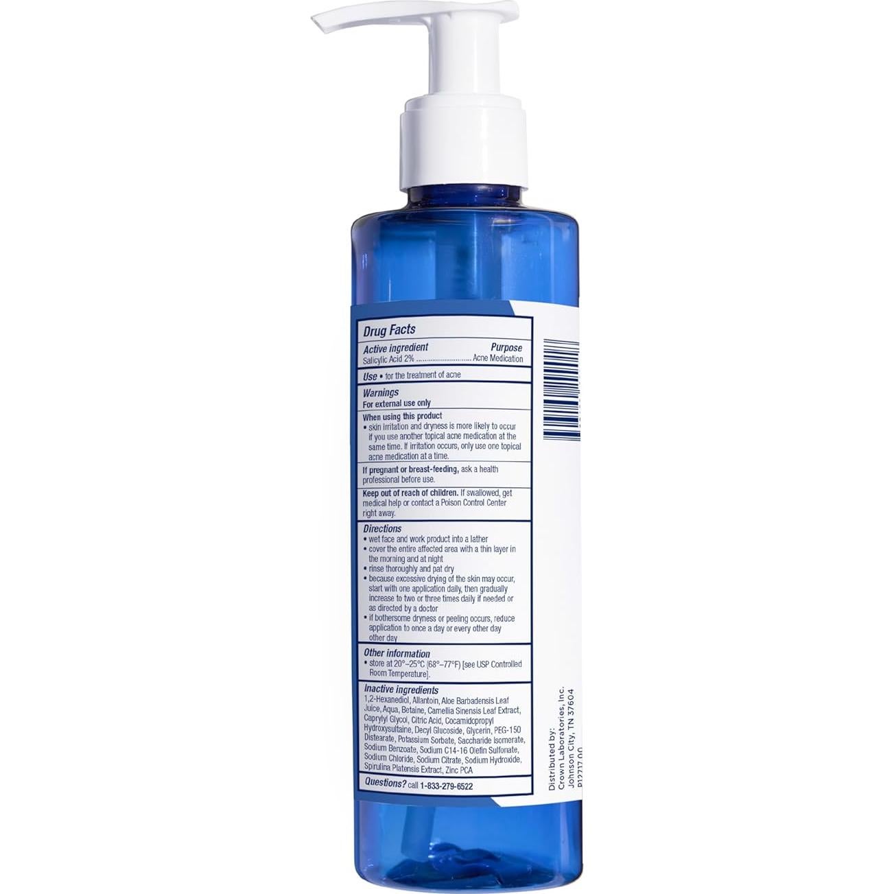 Gel Limpiador para Acné PanOxyl 2% Ácido Salicílico 185g