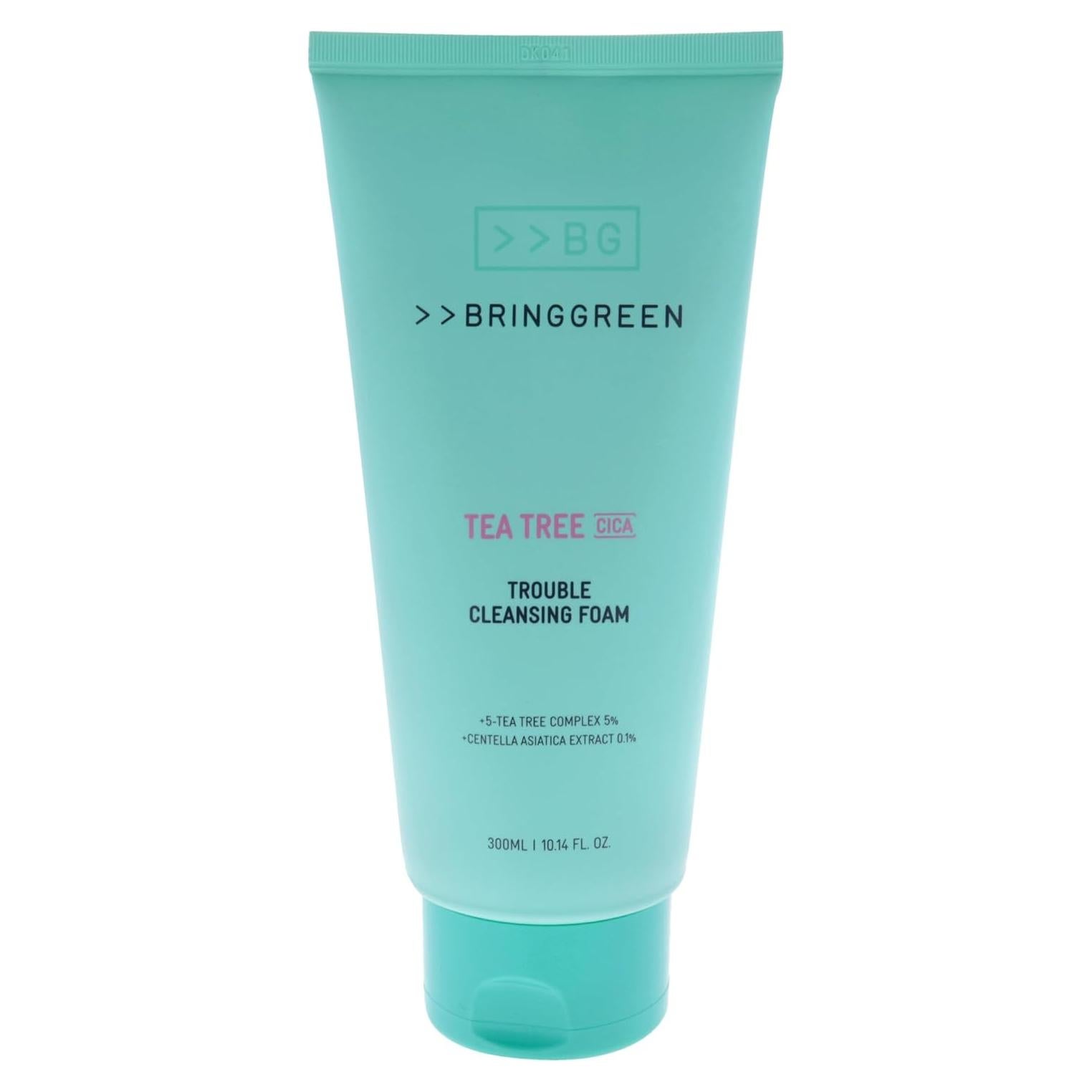 Espuma Limpiadora Bring Green Tea Tree Cica 287g Piel Grasa