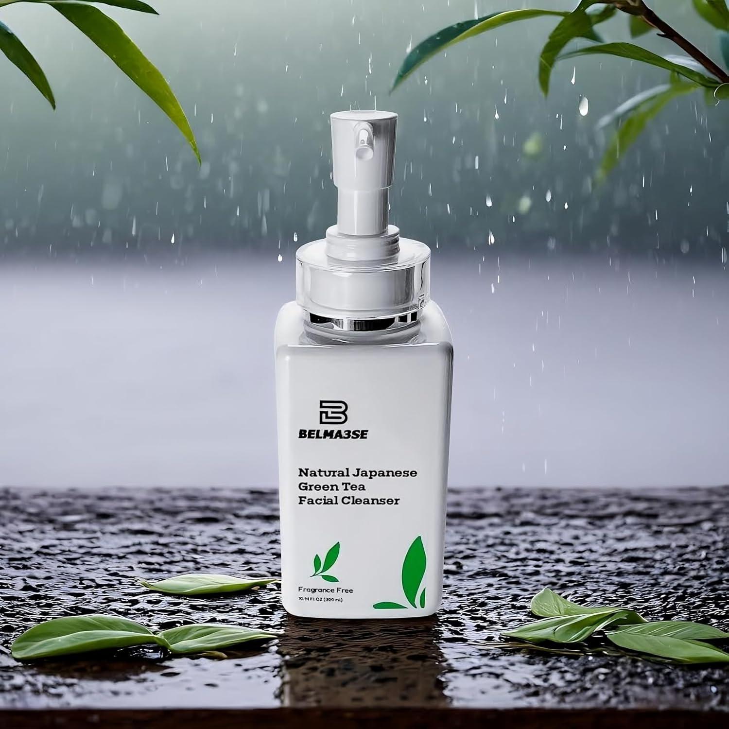 Limpiador Facial de Té Verde Japonés Belma3se 300ml Sin Sulfatos