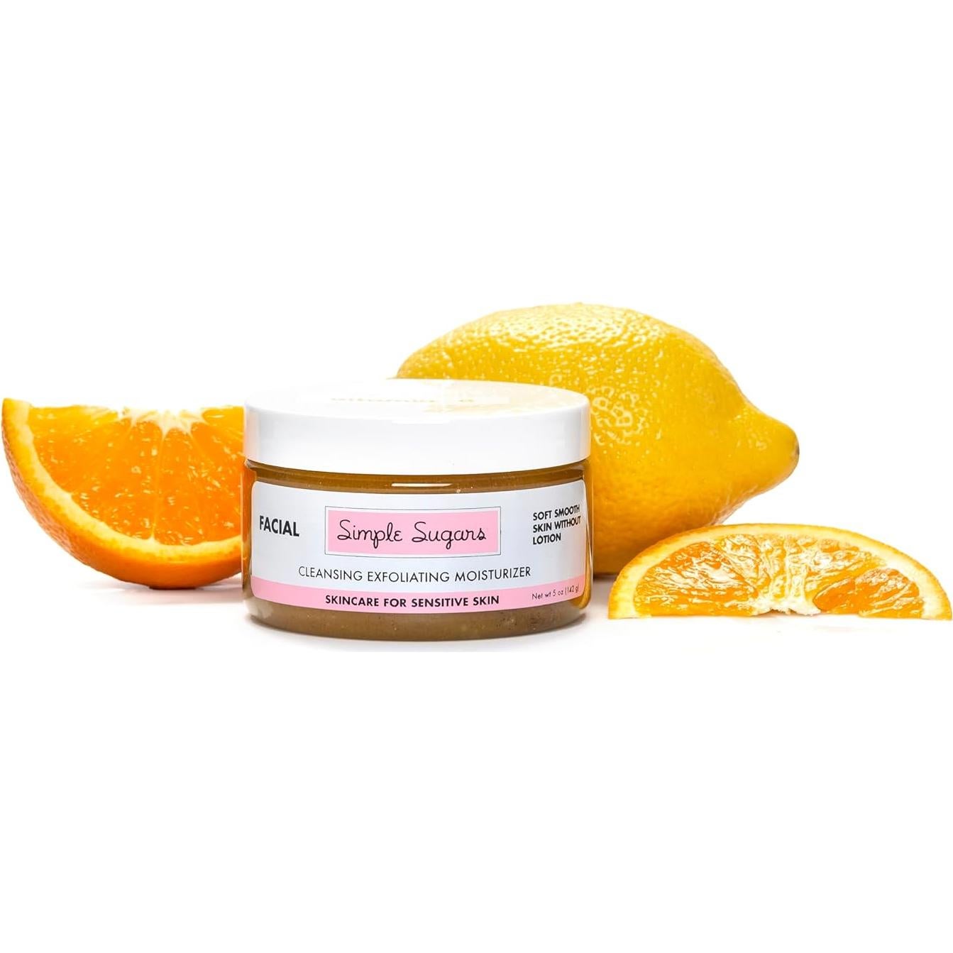 Paquete Facial Natural Simple Sugars - 3 Hidratantes 141g