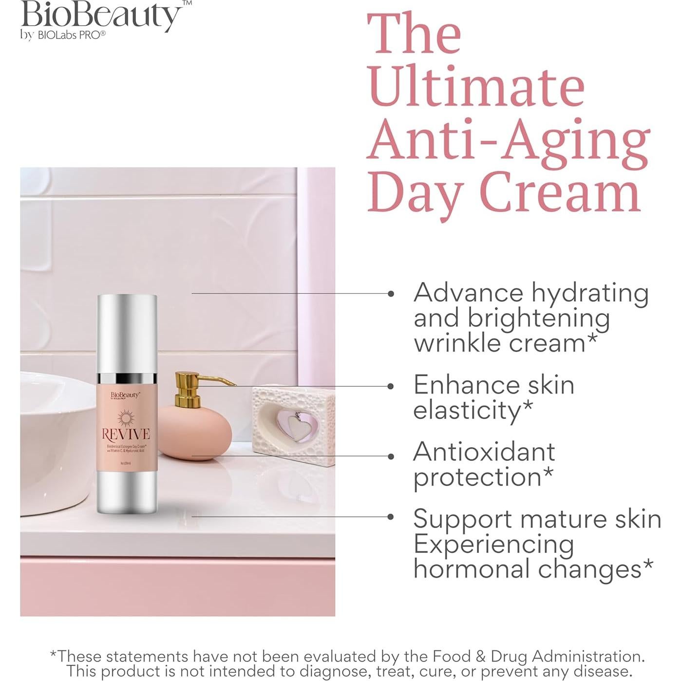 Crema de Día BIOBeauty Vitamina C 28g - Hidratante Anti-Envejecimiento