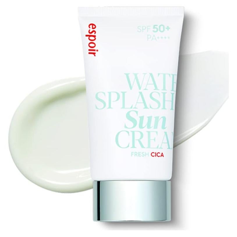 Crema Solar Espoir Water Splash Cica 60 ml SPF50+ Vegana