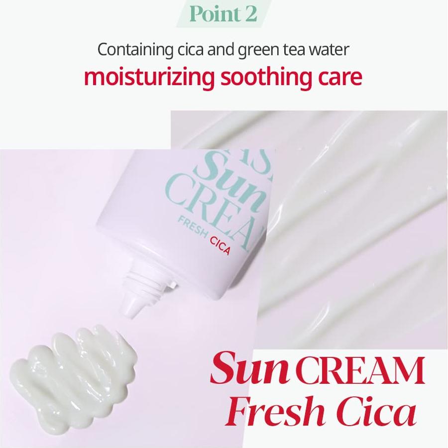 Crema Solar Espoir Water Splash Cica 60 ml SPF50+ Vegana