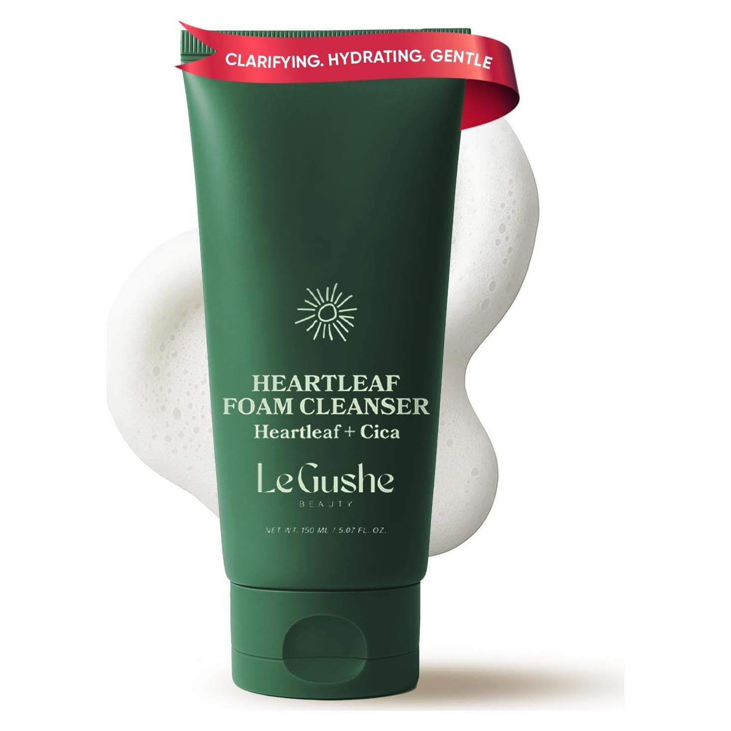 Limpiador Facial Espumoso LE GUSHE 150 ml - Cica y Ácido Hialurónico