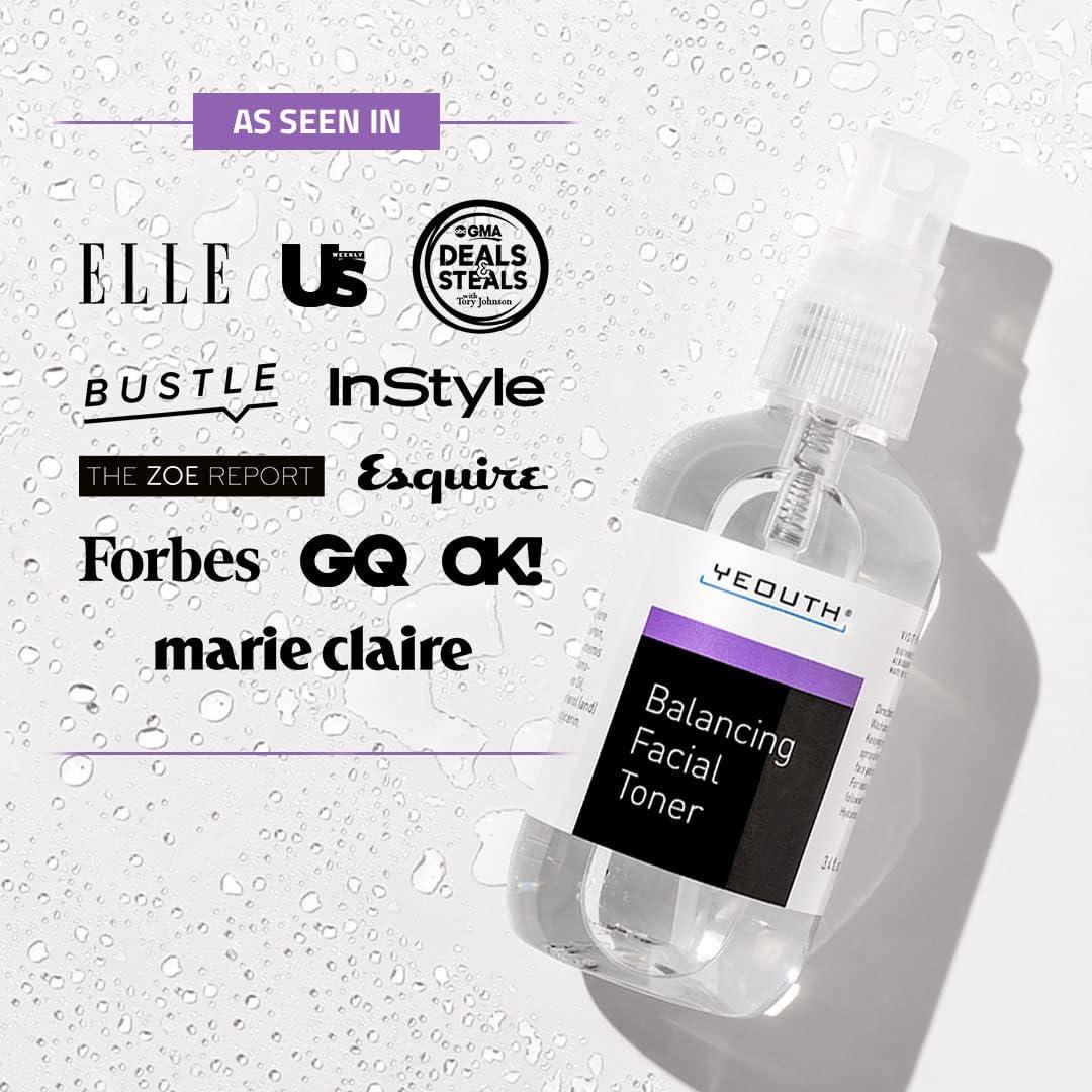 Tónico Hidratante Facial YEOUTH 100 ml con Manzanilla y Alantoína