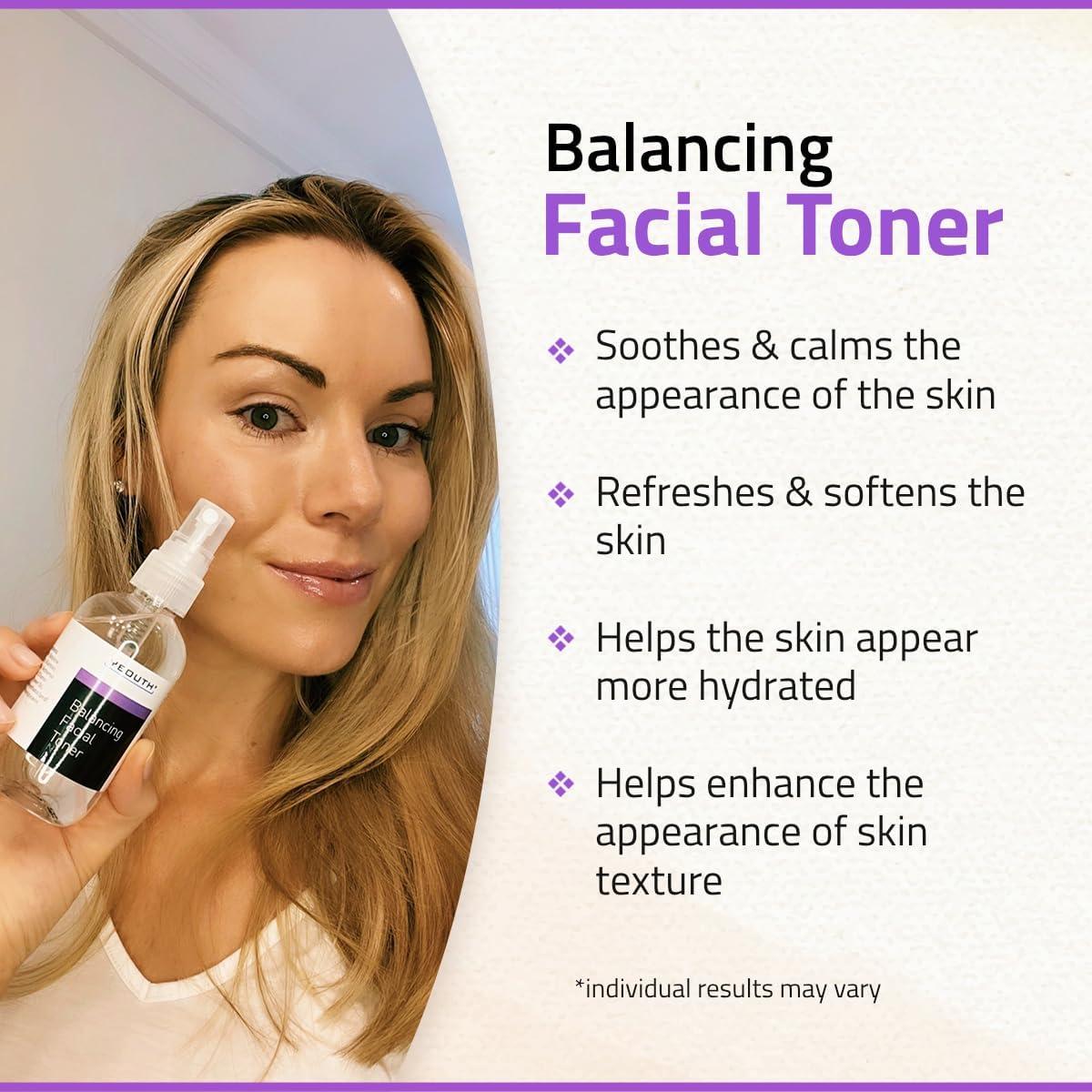 Tónico Hidratante Facial YEOUTH 100 ml con Manzanilla y Alantoína