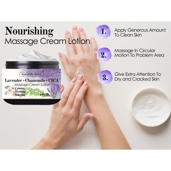 Crema CICA Essentially KateS 118 ml Lavanda Manzanilla Hidratante