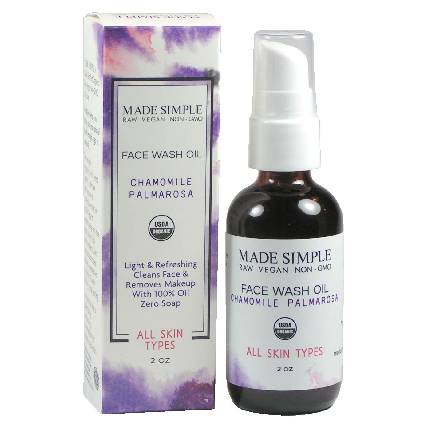 Limpiador Facial Orgánico de Manzanilla y Palmarosa 127g