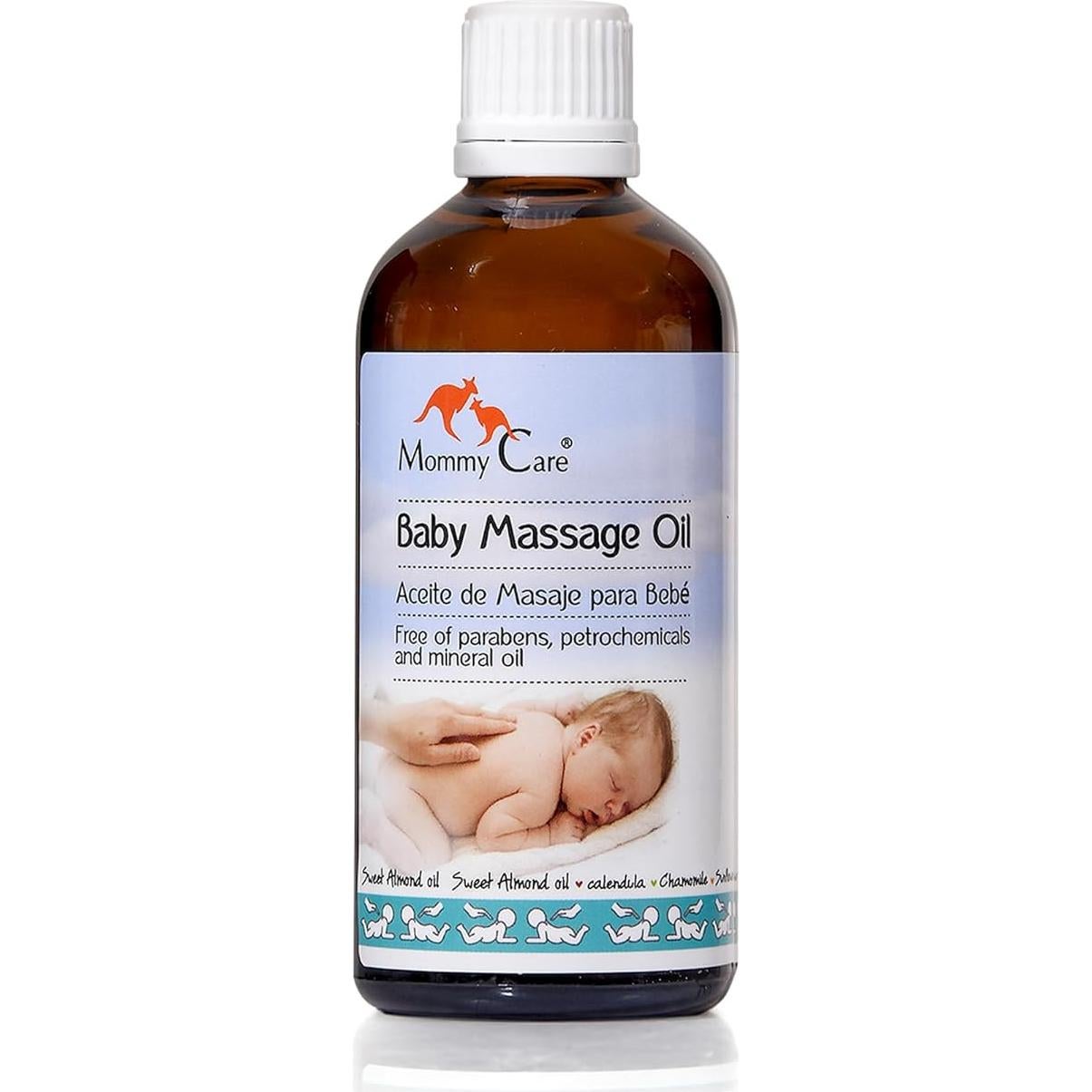 Aceite de Masaje para Bebés Mommy Care 100ml - Natural y Vegano
