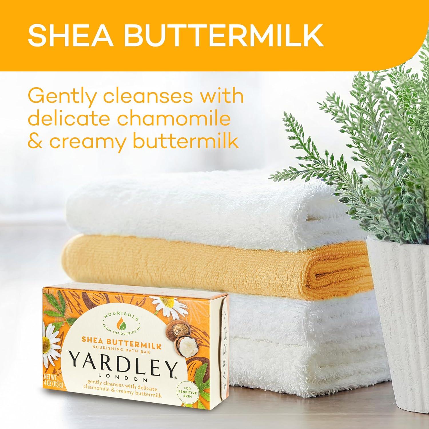 Jabón de Baño Nutritivo Yardley London Manteca de Karité 120g