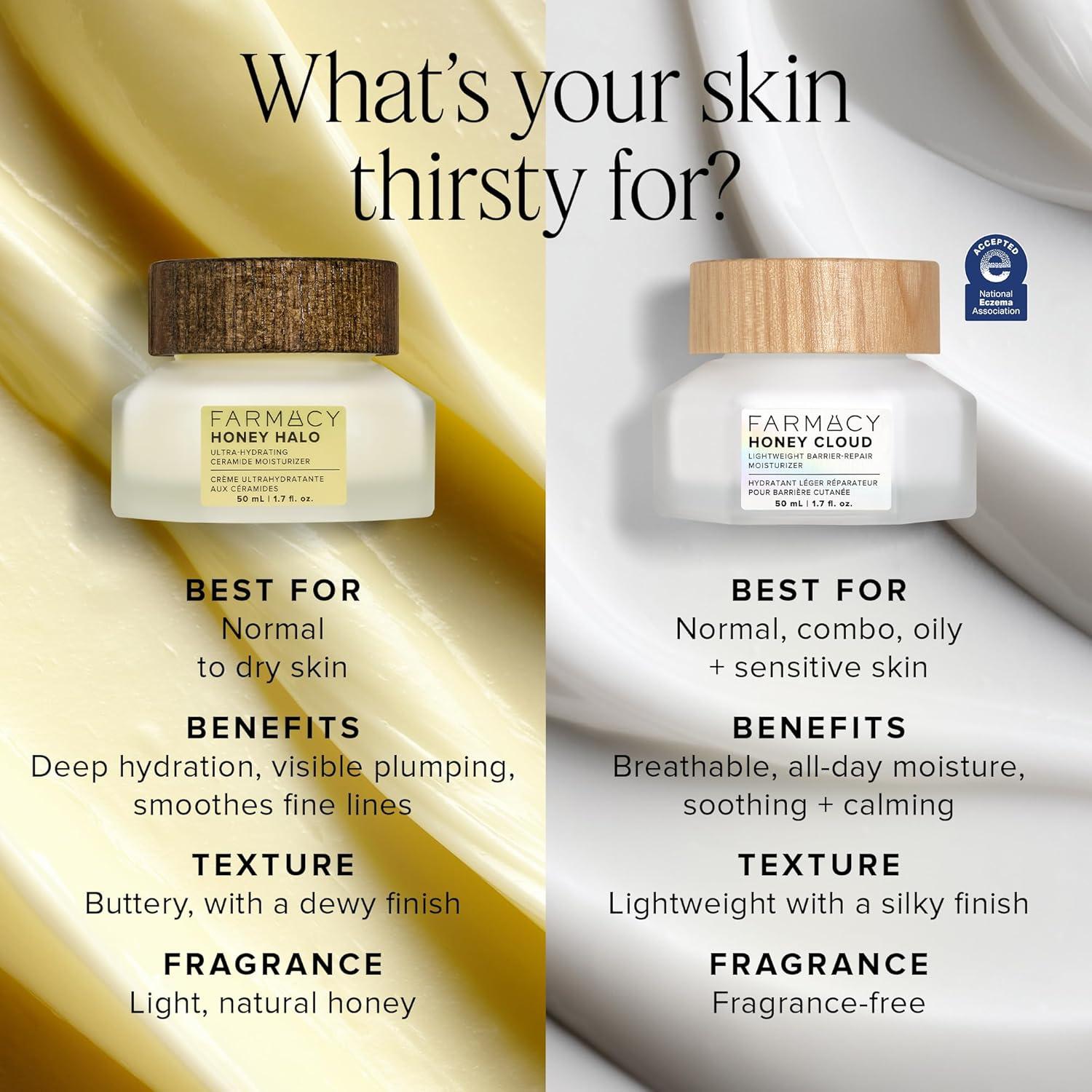 Hidratante Facial Ligero Farmacy Honey Cloud 50ml - Ácido Hialurónico