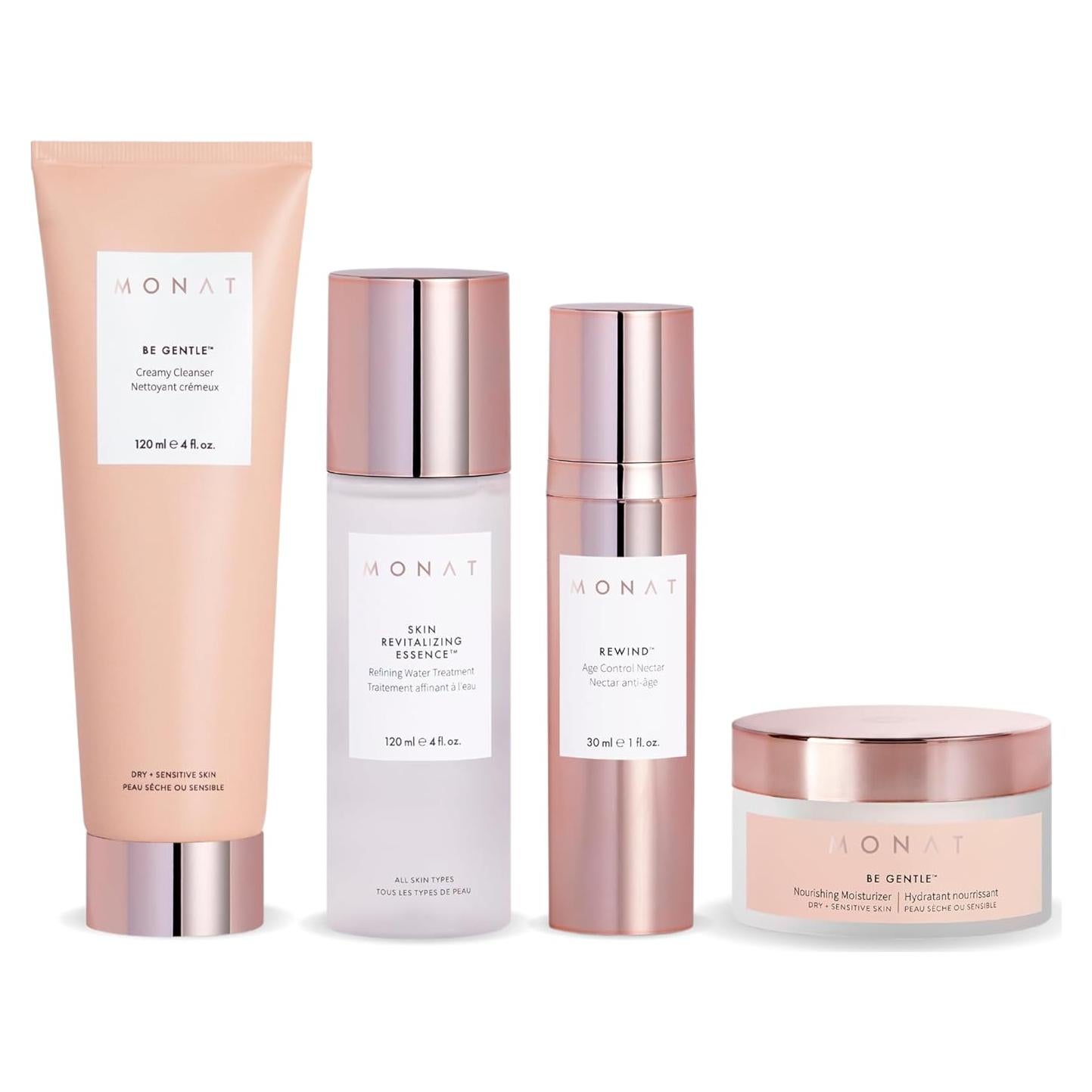 Sistema de Cuidado de la Piel MONAT BE GENTLE - Hidratante Suave
