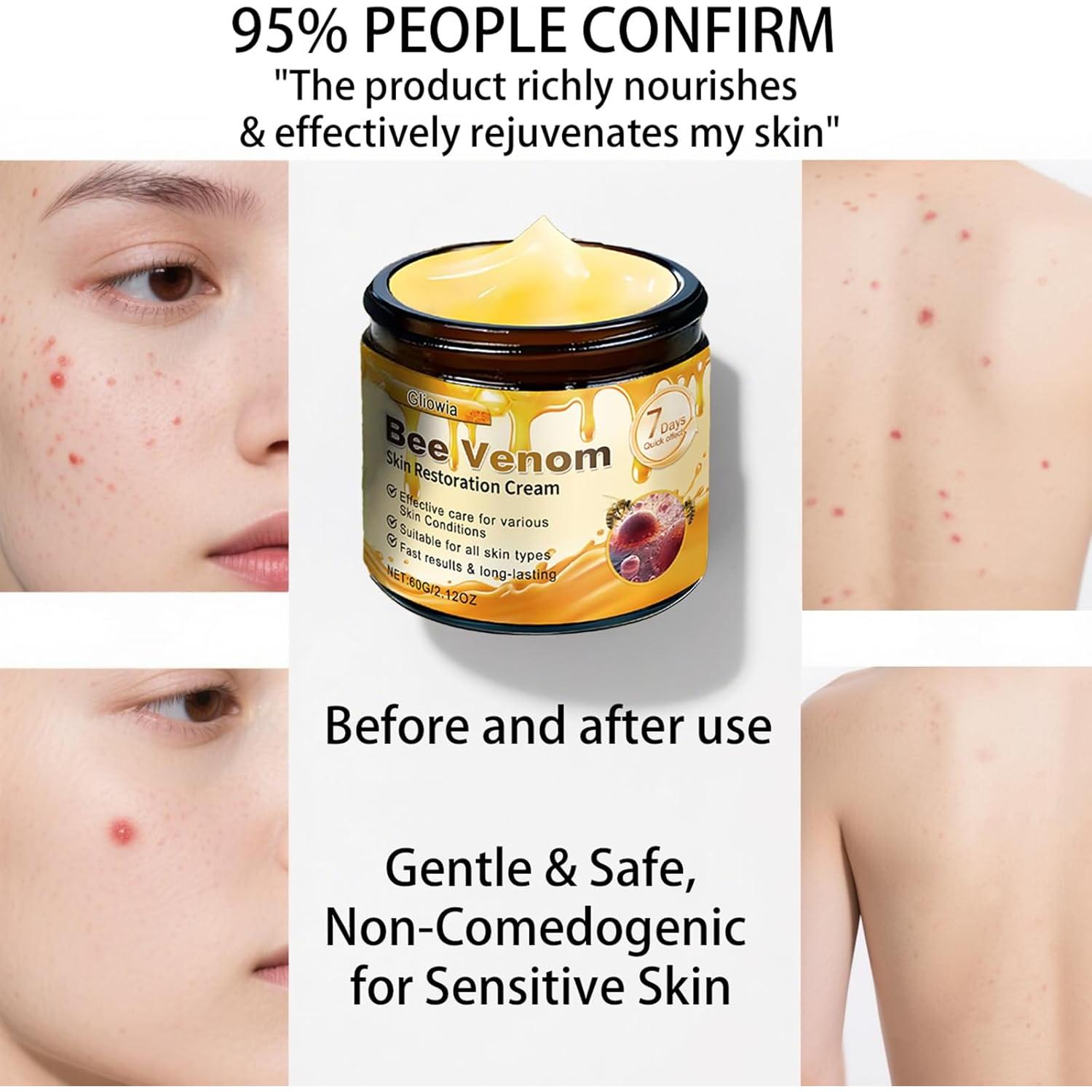 Crema Restauradora de Piel Seaveasy con Veneno de Abeja 59 ml