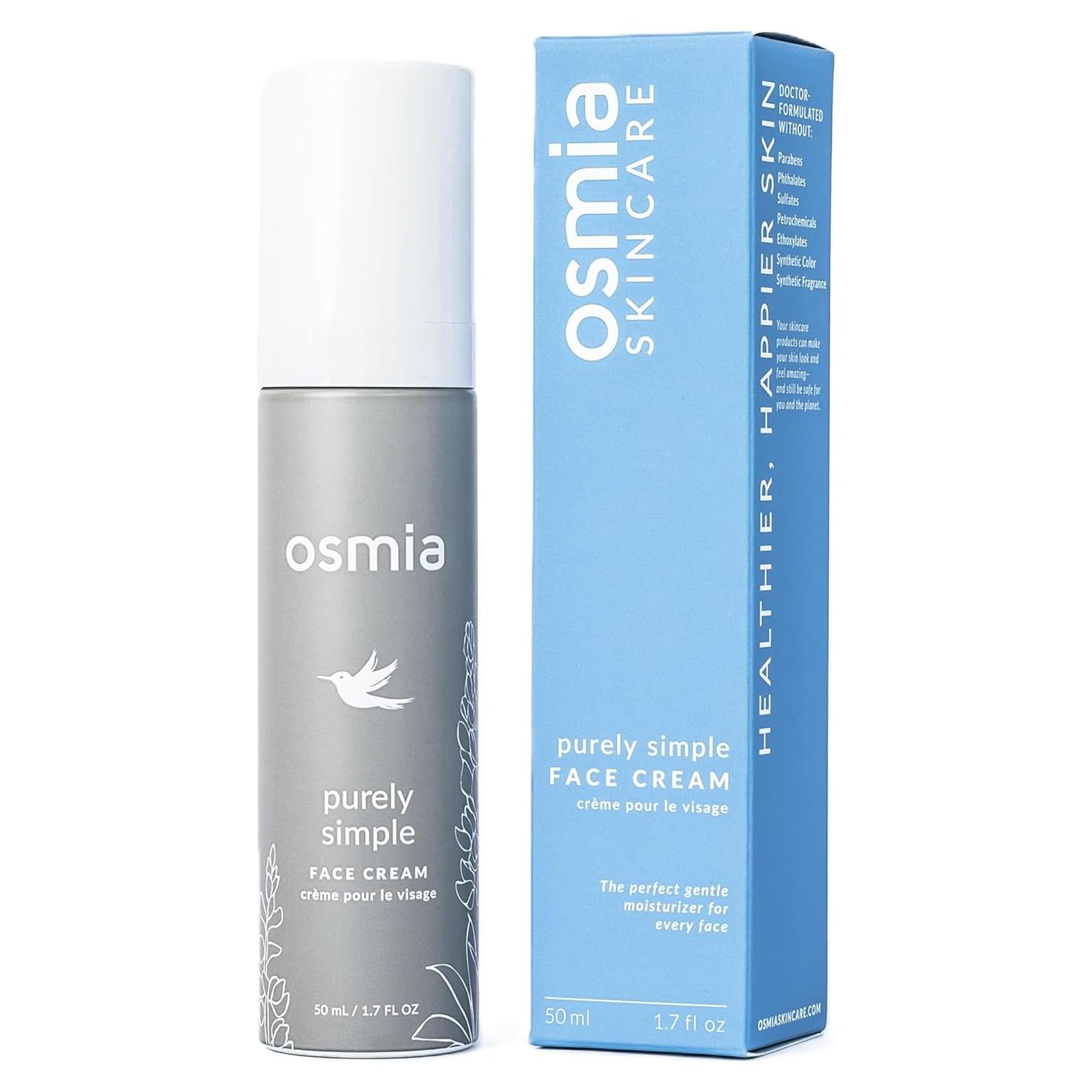 Crema Facial Natural Osmia para Piel Sensible 50 ml
