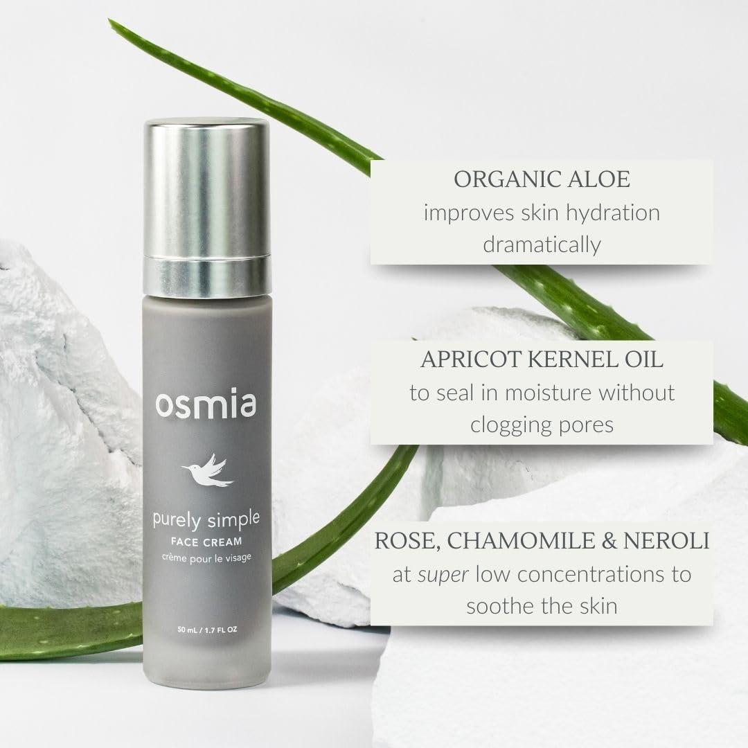 Crema Facial Natural Osmia para Piel Sensible 50 ml