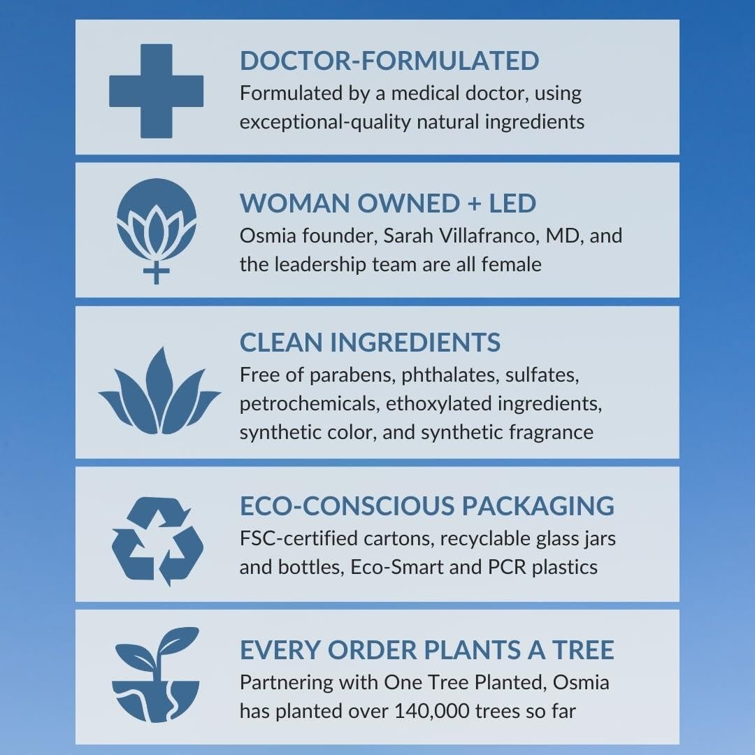 Crema Facial Natural Osmia para Piel Sensible 50 ml