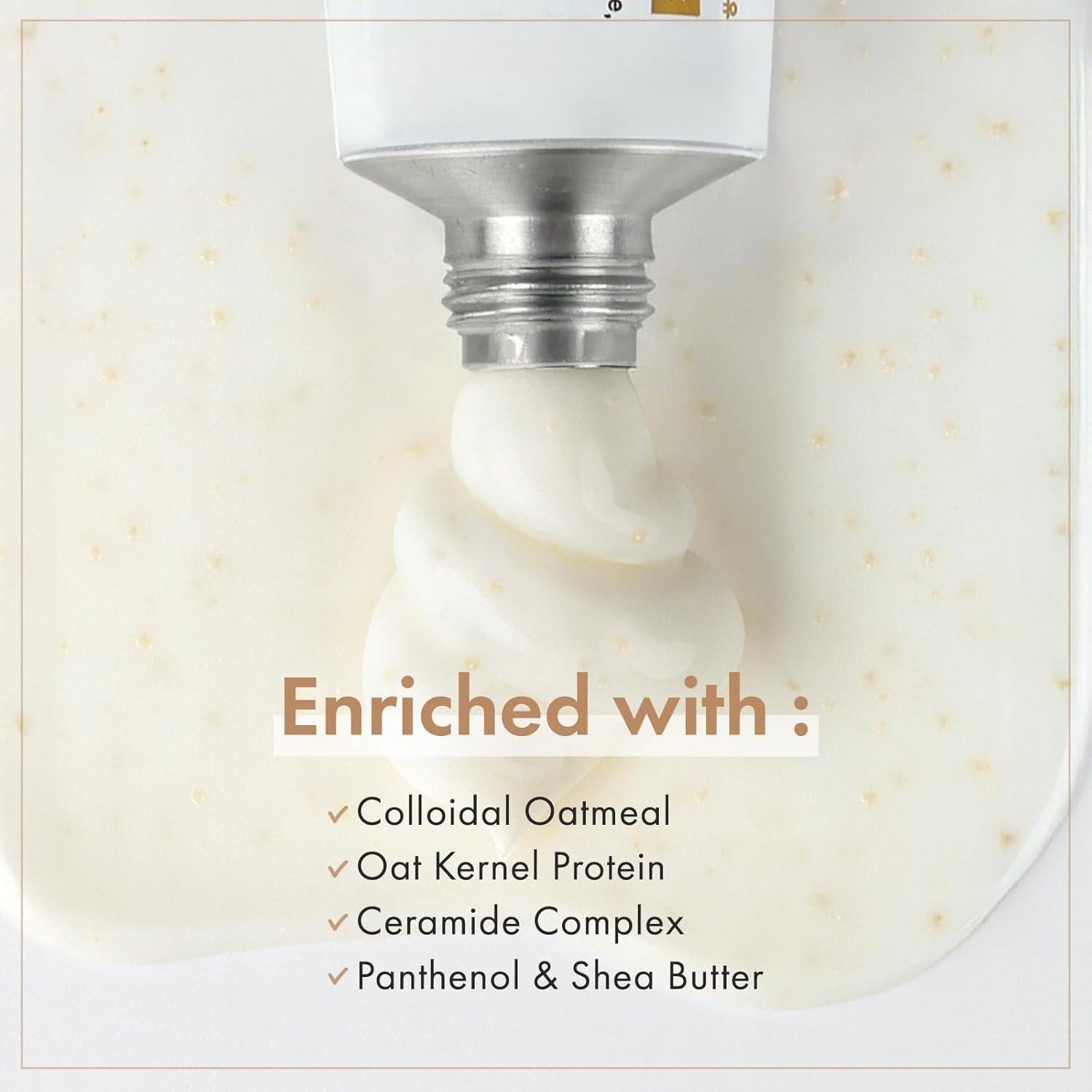 Crema de Alivio de Avena Real TOSOWOONG 50ml Hidratante Facial