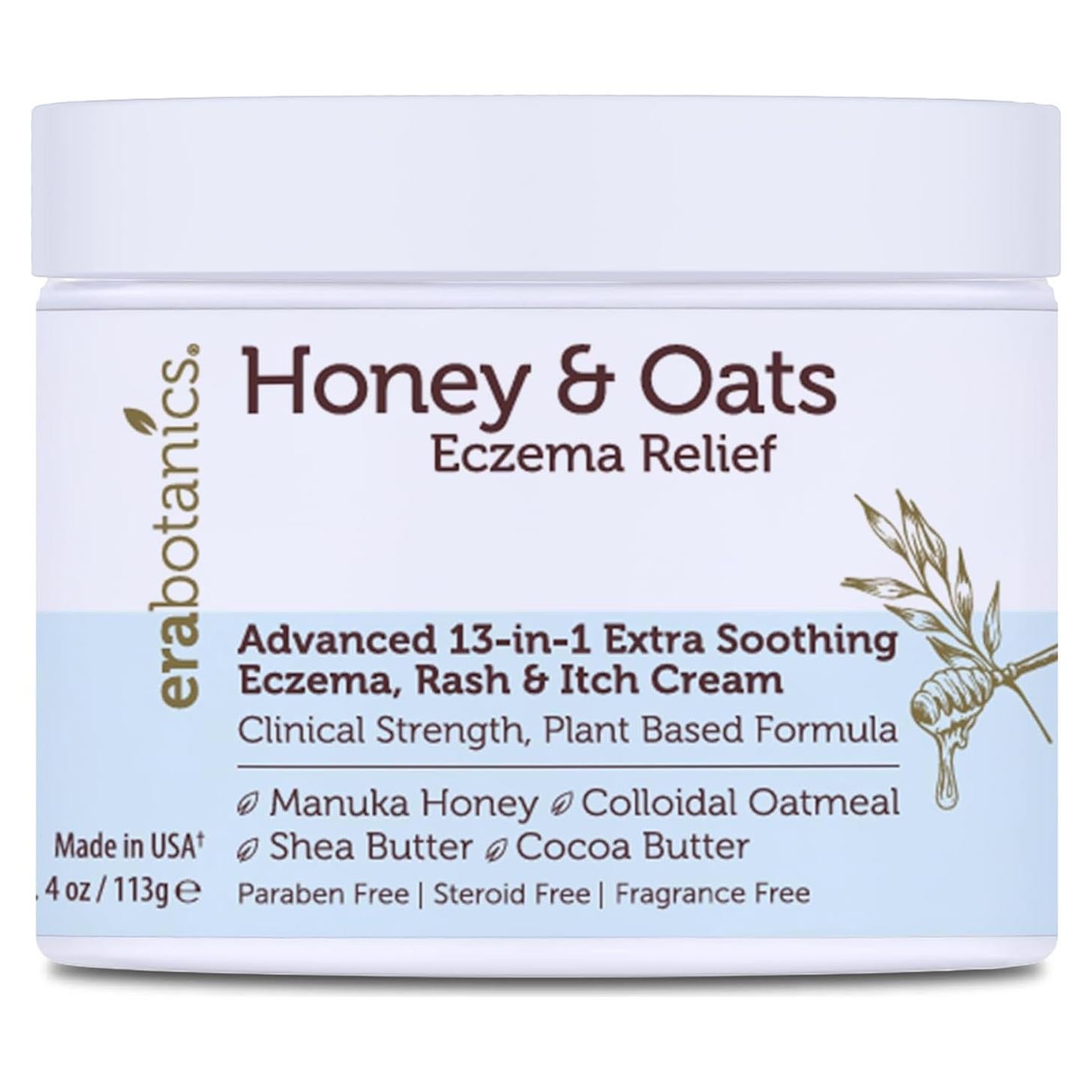 Crema para Eczema Era Organics con Miel de Manuka 113g