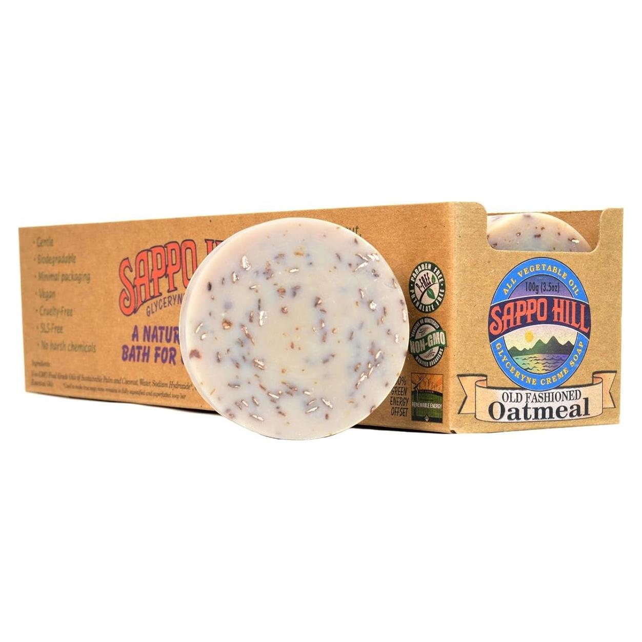 Jabón Sappo Hill Avena Antiguo Estilo 99 g