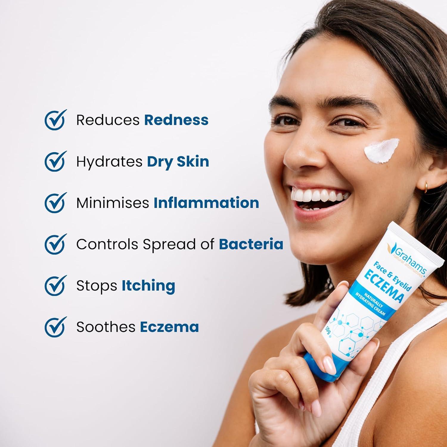 Crema Natural para la Cara y Párpados Grahams 50g - Eczema