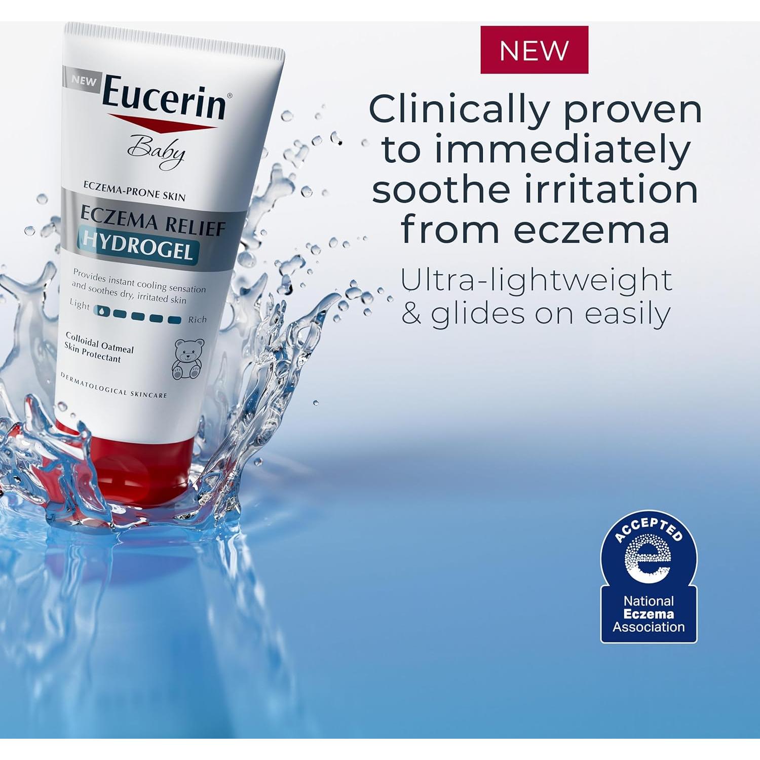 Eucerin Baby Eczema Hydrogel 148 ml - Alivio Piel Seca y Picazón