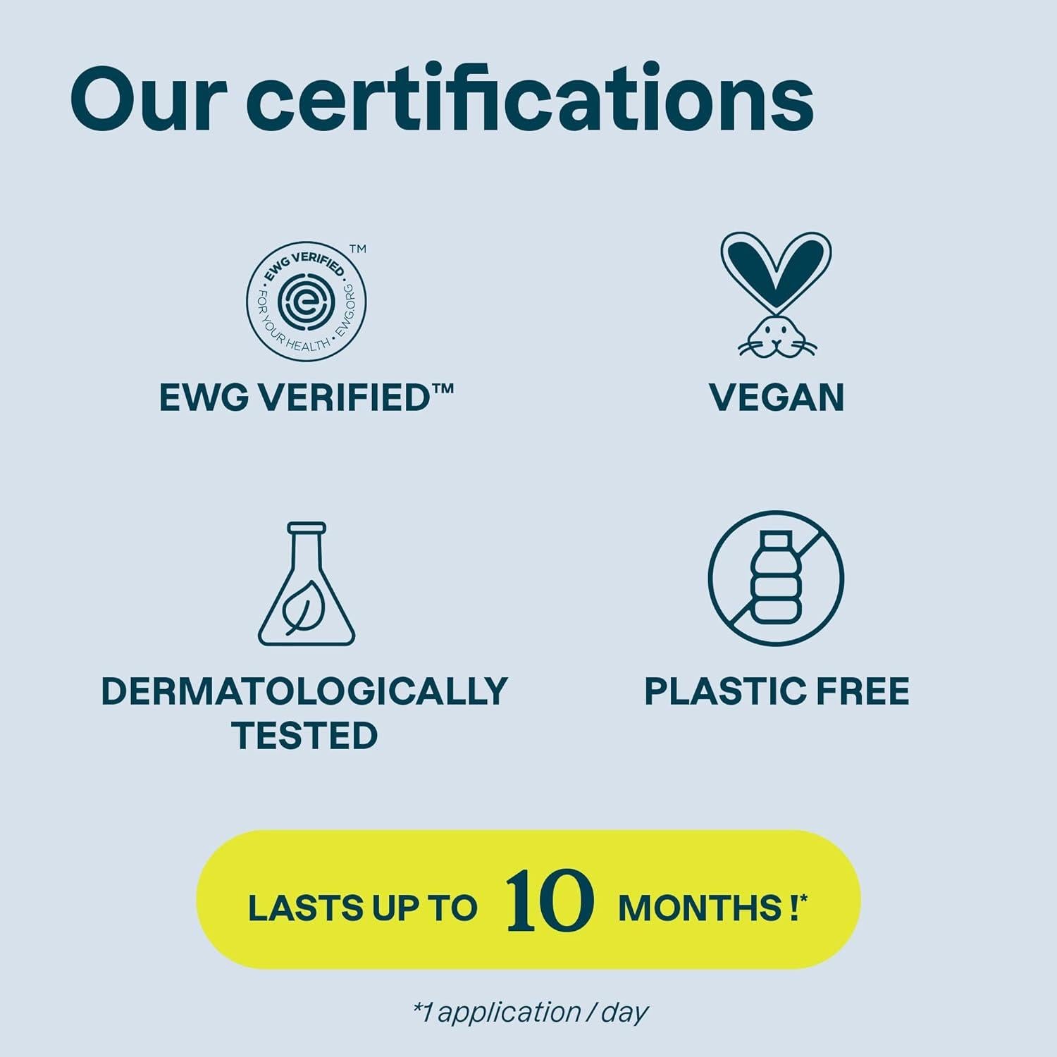 Desodorante Vegano ATTITUDE Manzanilla 85g Piel Sensible