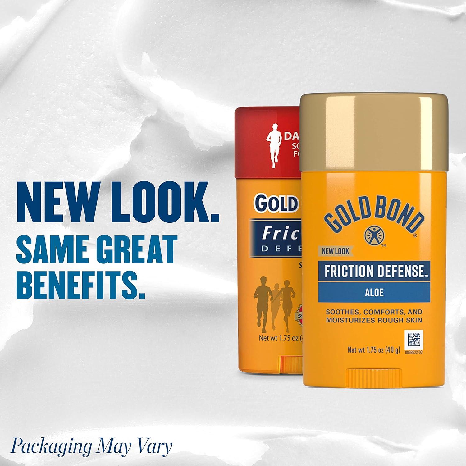 Bastón de Defensa contra la Fricción Gold Bond 49.6 g con Aloe