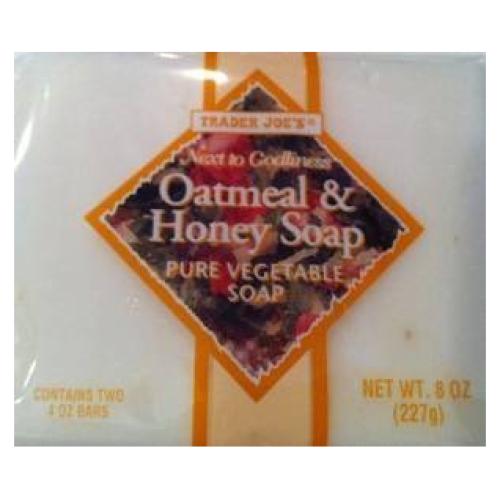 Jabón de Avena y Miel Trader Joe's - 4 Barras 226g